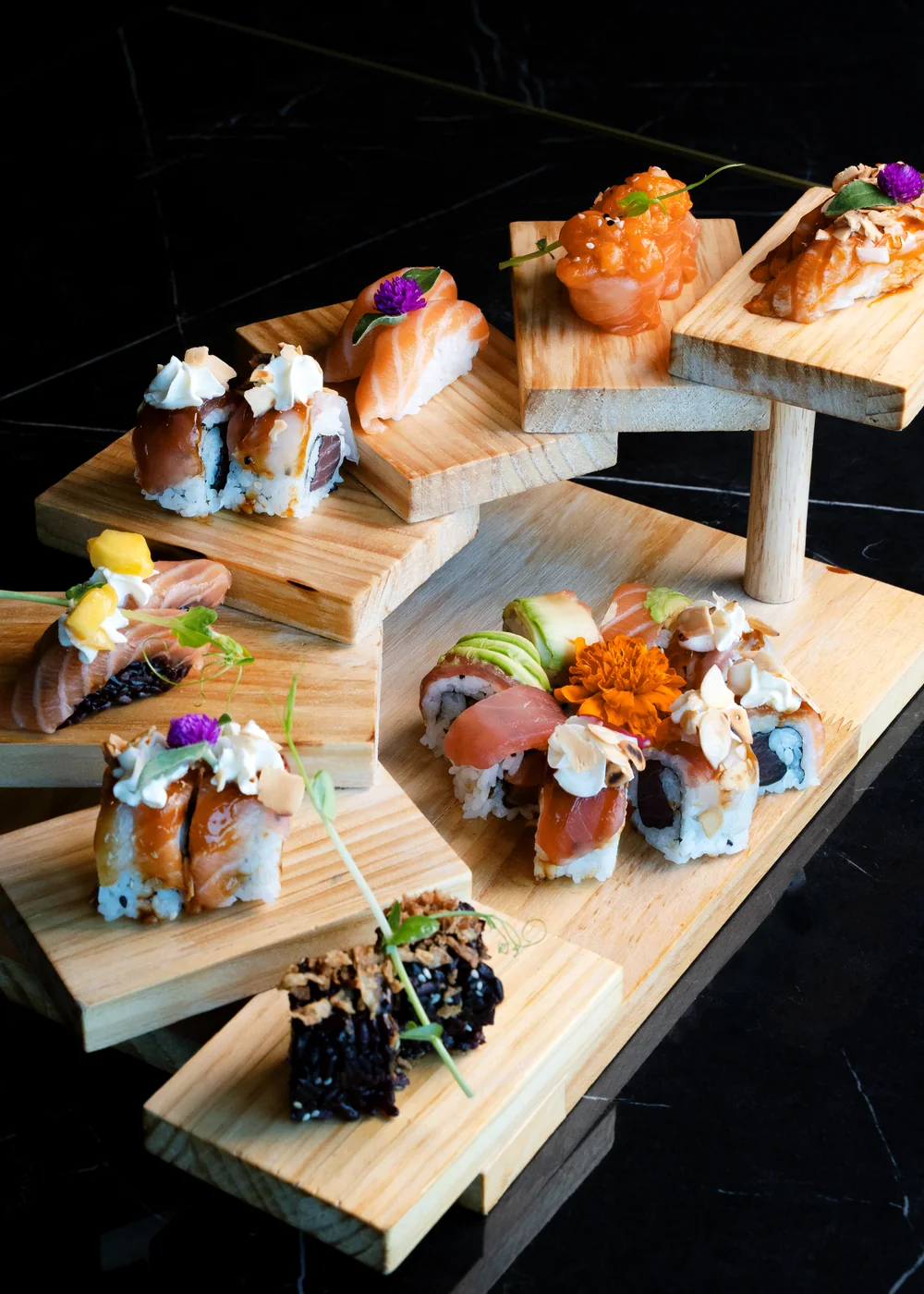 Specialità di sushi del Ristorante Città d'Oro