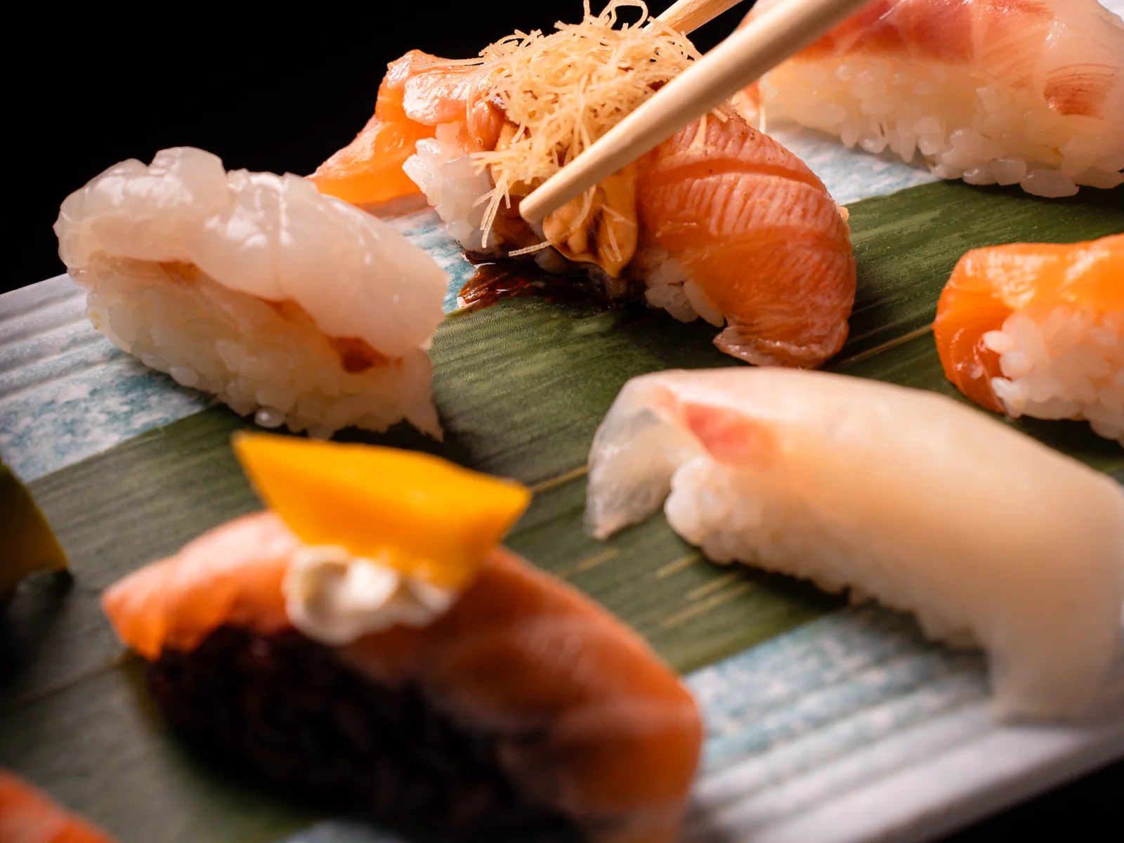 Selezione di sushi