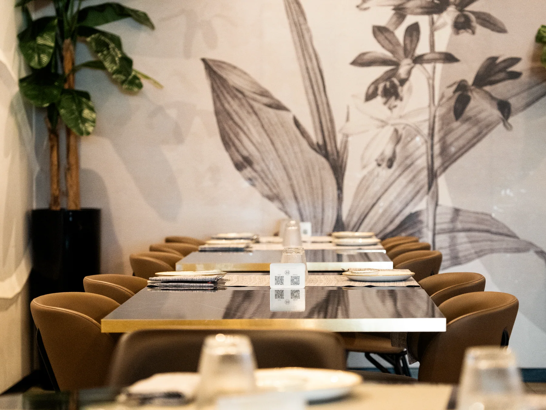 Sala del ristorante Città d'Oro di San Bonifacio